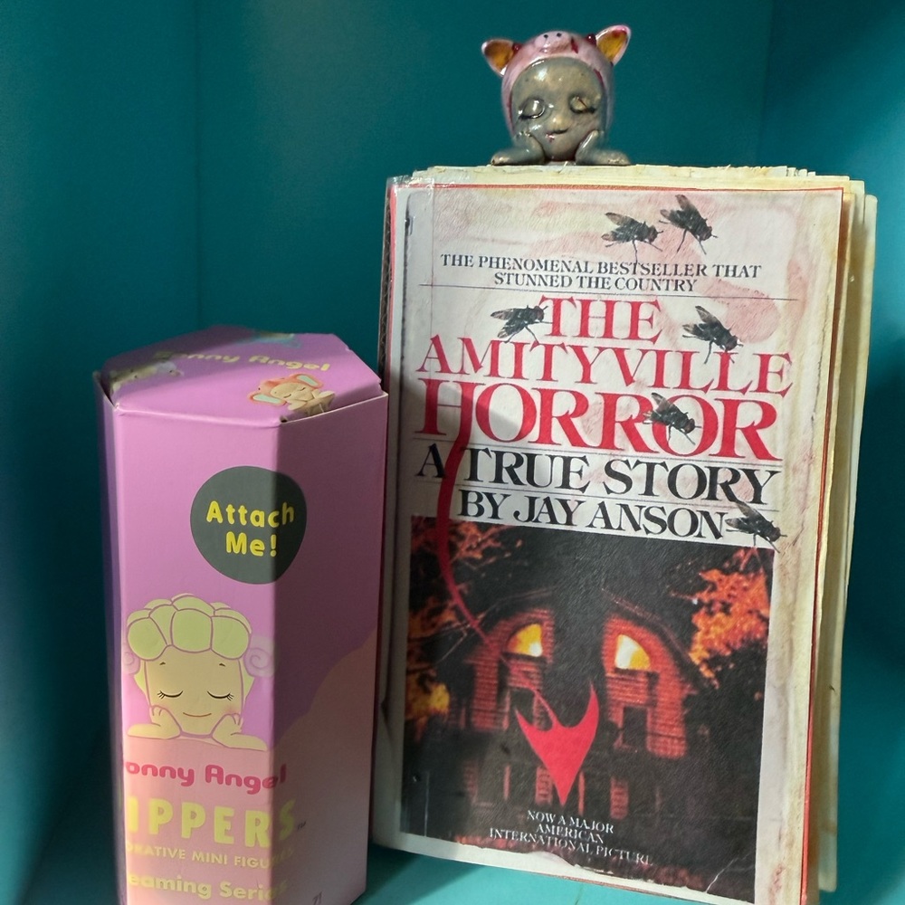 👻 Amityville Horror Custom Sonny Angel Hippers – Creepy Jodie Piggy Edition 🩸